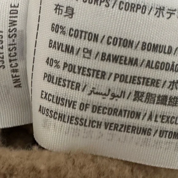 Hollister Colorado Springs Crest Sweatshirt Tan Pullover Women’s L - Picture 3 of 5